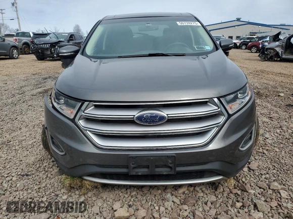 2015 Ford Edge SEL with VIN 2FMTK4J80FBB05112, listed as a Copart auction lot 50739275 with 119,390 mi miles and Salvage Title. Bid and sale history available at carsss.com. Image 5.