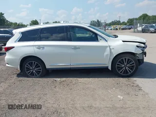 2019 Infiniti QX60 Pure with VIN 5N1DL0MN6KC508551, listed as a IAAI auction lot 42577741 with 130,937 mi miles and . Bid and sale history available at DreamBid. Image 12.
