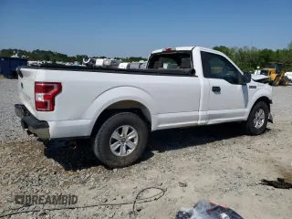 2019 Ford F-150 XL with VIN 1FTMF1C59KKD92979, listed as a Copart auction lot 53800625 with 129,437 mi miles and Salvage title. Bid and sale history available at DreamBid. Image 3.