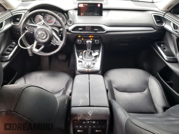 2018 Mazda CX-9 Touring with VIN JM3TCACY6J0224698, listed as a Copart auction lot 50061885 with 157,585 mi miles and Salvage Title. Bid and sale history available at carsss.com. Image 8.
