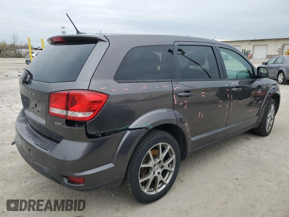 2017 Dodge Journey GT with VIN 3C4PDDEG6HT596598, listed as a Copart auction lot 52313645 with 175,783 mi miles and Salvage Title. Bid and sale history available at DreamBid. Image 3.