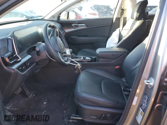2024 Kia Sportage EX with VIN KNDPV3DF0R7270754, listed as a Copart auction lot 46617865 with 34,510 mi miles and Salvage Title. Bid and sale history available at carsss.com. Image 7.