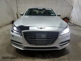 2018 Genesis G80 3.8L with VIN KMHGN4JE9JU248917, listed as a Copart auction lot 55660754 with 107,631 mi miles. Bid and sale history available at carsss.com. Image 5.