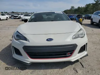 2018 Subaru BRZ tS with VIN JF1ZCAD19J9600557, listed as a Copart auction lot 50797945 with 52,110 mi miles and Salvage title. Bid and sale history available at DreamBid. Image 5.