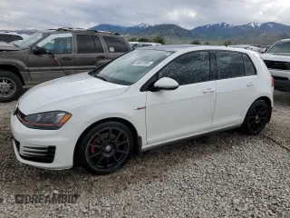 2016 Volkswagen GTI S z VIN 3VW5T7AUXGM052537, wystawiony jako Copart lot #56937095 z przebiegiem 95 699 mil mil oraz Szkoda całkowita • Salvage title. Historia ofert i sprzedaży dostępna na DreamBid. Obrazek 1.