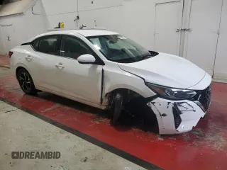 2024 Nissan Sentra SV with VIN 3N1AB8CVXRY363254, listed as a Copart auction lot 55726655 with 23,737 mi miles and Clean Title. Bid and sale history available at DreamBid. Image 4.