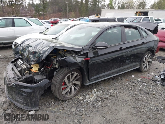 2021 Volkswagen Jetta GLI S with VIN 3VW6T7BU3MM052765, listed as a IAAI auction lot 41908512 with 53,000 mi miles and . Bid and sale history available at DreamBid. Image 16.