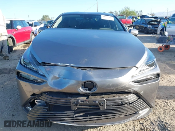 2023 Toyota Mirai XLE with VIN JTDAAAAAXPA010313, listed as a IAAI auction lot 41867909 with 11,996 mi miles. Bid and sale history available at carsss.com. Image 12.