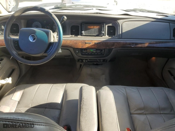 2006 Mercury Grand Marquis LS Premium with VIN 2MEHM75V26X641034, listed as a Copart auction lot 48936845 with 152,021 mi miles and Salvage Title. Bid and sale history available at carsss.com. Image 8.
