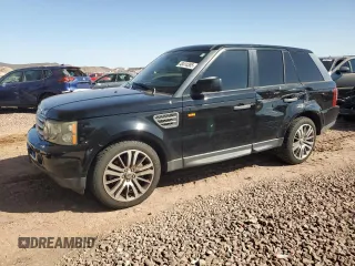 2008 Land Rover Range Rover Sport SC with VIN SALSH23478A174206, listed as a Copart auction lot 48410385 with 176,174 mi miles and Salvage Title. Bid and sale history available at carsss.com. Image 1.