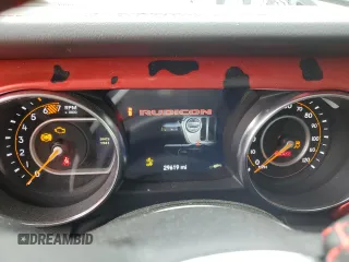 2023 Jeep Wrangler Rubicon with VIN 1C4HJXFGXPW534692, listed as a Copart auction lot 50466225 with 29,619 mi miles and Salvage title. Bid and sale history available at DreamBid. Image 9.