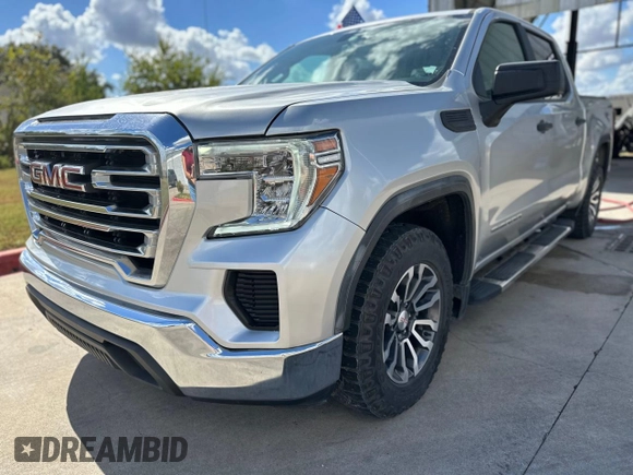 2021 GMC Sierra 1500 with VIN 3GTP8AEF4MG110674, listed as a Copart auction lot 81534724 with 57,979 mi miles and Clean Title. Bid and sale history available at DreamBid. Image 2.