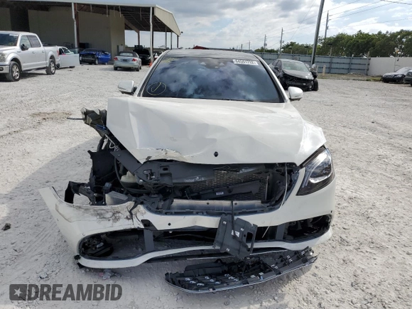 2020 Mercedes-Benz S with VIN W1KUG6GB2LA530949, listed as a Copart auction lot 64551792 with 38,526 mi miles and . Bid and sale history available at DreamBid. Image 9.