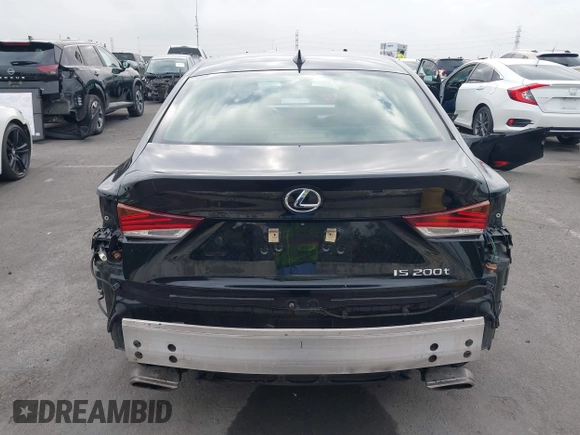 2017 Lexus IS with VIN JTHBA1D25H5041129, listed as a IAAI auction lot 42025094 with 102,568 mi miles. Bid and sale history available at carsss.com. Image 17.