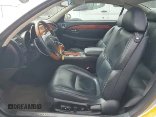 2003 Lexus SC with VIN JTHFN48Y030043608, listed as a Copart auction lot 76391144 with 245,943 mi miles and Salvage Title. Bid and sale history available at carsss.com. Image 7.