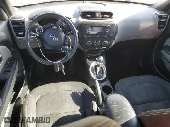 2015 Kia Soul + with VIN KNDJP3A52F7182005, listed as a Copart auction lot 48821775 with 163,209 mi miles and Clean Title. Bid and sale history available at carsss.com. Image 8.