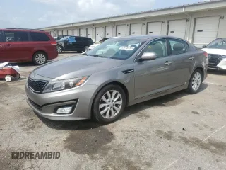 2014 Kia Optima LX z VIN 5XXGM4A7XEG329722, wystawiony jako Copart lot #65476984 z przebiegiem 107 607 mil mil oraz Nie do naprawy • Non repairable. Historia ofert i sprzedaży dostępna na DreamBid. Obrazek 1.