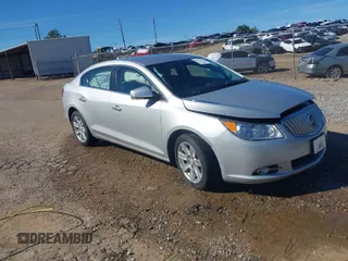 2012 Buick LaCrosse Premium 1 with VIN 1G4GD5E39CF114806, listed as a IAAI auction lot 41592064 with 169,100 mi miles. Bid and sale history available at carsss.com. Image 1.