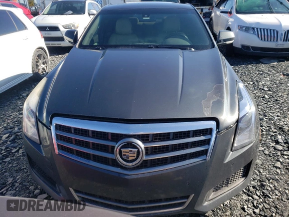 2014 Cadillac ATS Luxury AWD with VIN 1G6AH5RX4E0168731, listed as a Copart auction lot 51596255 with 141,471 mi miles and Salvage Title. Bid and sale history available at carsss.com. Image 5.