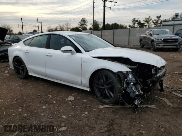 2015 Audi S7 z VIN WAUW2AFC4FN024631, wystawiony jako Copart lot #47148125 z przebiegiem 56 516 mil mil oraz Szkoda całkowita • Salvage title. Historia ofert i sprzedaży dostępna na DreamBid. Obrazek 4.