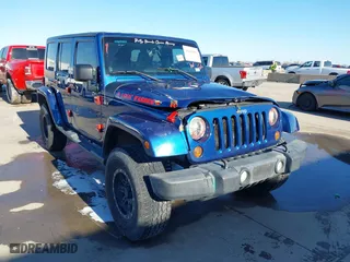 2010 Jeep Wrangler Unlimited Sport with VIN 1J4BA3H18AL105500, listed as a IAAI auction lot 41634465 with 230,453 mi miles. Bid and sale history available at carsss.com. Image 1.