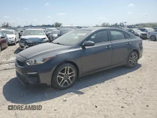 2019 Kia Forte S z VIN 3KPF34AD3KE067440, wystawiony jako Copart lot #82834784 z przebiegiem 38 418 mil mil oraz Czysty tytuł • Clean title. Historia ofert i sprzedaży dostępna na DreamBid. Obrazek 1.