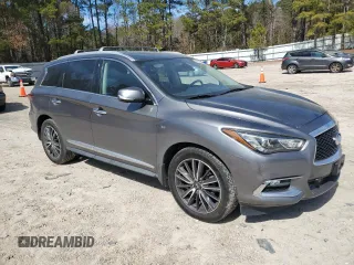 2019 Infiniti QX60 Luxe z VIN 5N1DL0MN0KC509856, wystawiony jako Copart lot #46816455 z przebiegiem 78 961 mil mil oraz Szkoda całkowita • Salvage title. Historia ofert i sprzedaży dostępna na DreamBid. Obrazek 4.