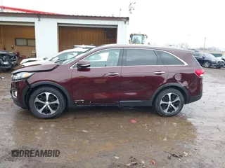 2018 Kia Sorento EX with VIN 5XYPHDA52JG363646, listed as a IAAI auction lot 41521063 with 166,449 mi miles and . Bid and sale history available at carsss.com. Image 14.
