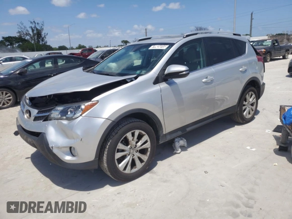2015 Toyota RAV4 Limited z VIN 2T3DFREV1FW374176, wystawiony jako Copart lot #53947465 z przebiegiem 58 685 mil mil oraz Szkoda całkowita • Salvage title. Historia ofert i sprzedaży dostępna na DreamBid. Obrazek 1.