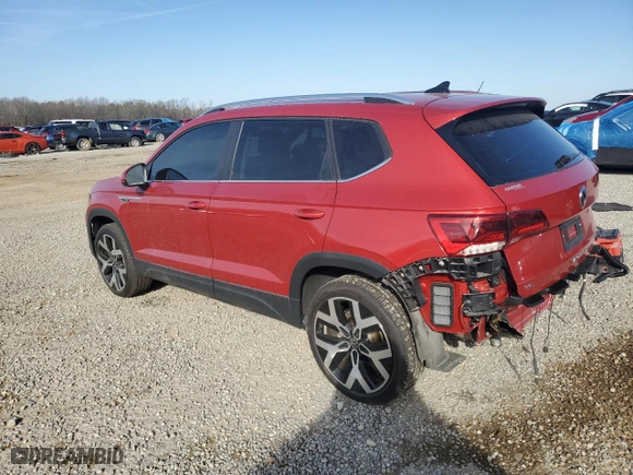 2022 Volkswagen Taos SEL with VIN 3VV2X7B2XNM024274, listed as a Copart auction lot 42575365 with 7,308 mi miles and Salvage Title. Bid and sale history available at carsss.com. Image 2.