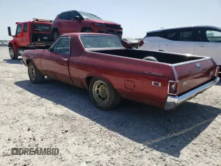 1969 Chevrolet El Camino z VIN 136809K445629, wystawiony jako Copart lot #57011525 z przebiegiem Nie podano mil oraz Szkody całkowita. Historia ofert i sprzedaży dostępna na DreamBid. Obrazek 2.