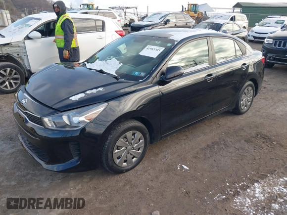 2019 Kia Rio S with VIN 3KPA24AB9KE209902, listed as a IAAI auction lot 41983203 with 31,231 mi miles. Bid and sale history available at carsss.com. Image 18.