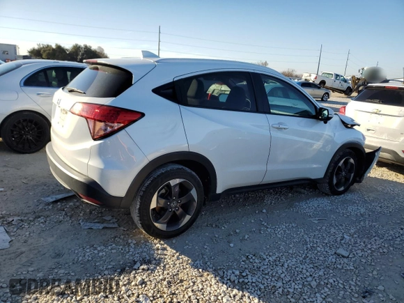 2018 Honda HR-V EX-L Navi with VIN 3CZRU5H70JM701169, listed as a Copart auction lot 43001395 with 59,720 mi miles and Salvage Title. Bid and sale history available at carsss.com. Image 3.