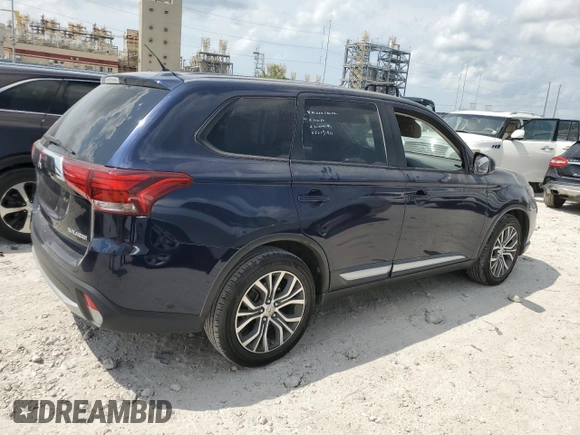 2016 Mitsubishi Outlander ES with VIN JA4AD2A33GZ026167, listed as a Copart auction lot 57802925 with 150,885 mi miles and Clean title. Bid and sale history available at DreamBid. Image 3.