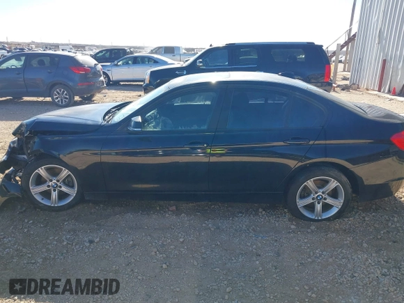 2013 BMW 3 Series 320i with VIN WBA3B1C50DF461591, listed as a IAAI auction lot 41505029 with 1 mi miles. Bid and sale history available at carsss.com. Image 14.