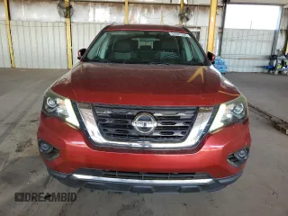 2017 Nissan Pathfinder S with VIN 5N1DR2MN0HC654897, listed as a Copart auction lot 64501285 with 129,075 mi miles and Clean title. Bid and sale history available at DreamBid. Image 5.