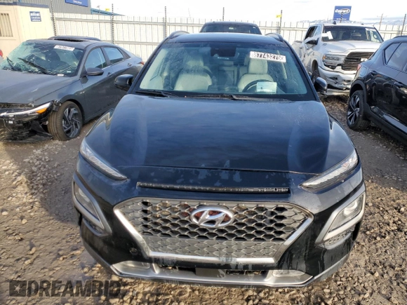 2019 Hyundai Kona Ultimate with VIN KM8K5CA52KU246755, listed as a Copart auction lot 87743275 with 107,377 mi miles and Clean Title. Bid and sale history available at carsss.com. Image 5.