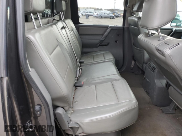 2007 Nissan Titan LE with VIN 1N6AA07B77N219993, listed as a Copart auction lot 44948415 with 170,422 mi miles and Salvage title. Bid and sale history available at DreamBid. Image 11.