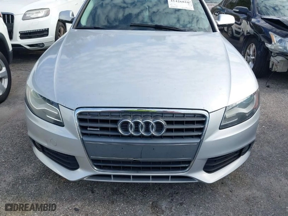 2010 Audi A4 2.0T Premium Plus with VIN WAUFFAFL4AN015702, listed as a IAAI auction lot 41426810 with 85,113 mi miles. Bid and sale history available at carsss.com. Image 6.