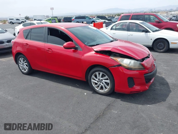 2013 Mazda 3 i Touring with VIN JM1BL1LP9D1721108, listed as a IAAI auction lot 41913064 with 134,755 mi miles and . Bid and sale history available at carsss.com. Image 1.