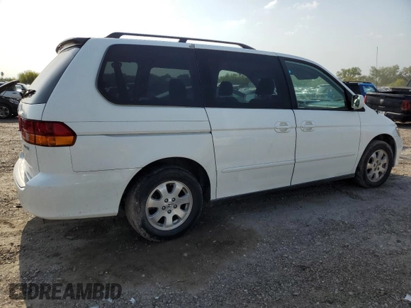2003 Honda Odyssey EX z VIN 5FNRL18663B111901, wystawiony jako Copart lot #51240245 z przebiegiem 115 202 mil mil oraz Szkoda całkowita • Salvage title. Historia ofert i sprzedaży dostępna na DreamBid. Obrazek 3.