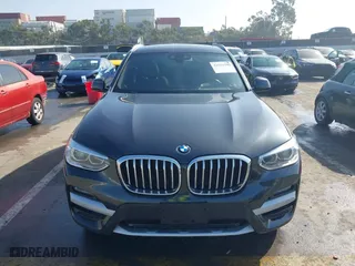 2021 BMW X3 sDrive30i with VIN 5UXTY3C08M9G12128, listed as a IAAI auction lot 41562192 with 33,977 mi miles. Bid and sale history available at carsss.com. Image 12.