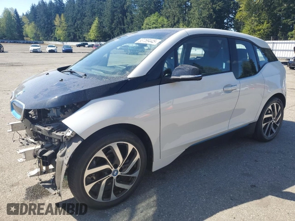 2017 BMW i3 z VIN WBY1Z8C35HV894511, wystawiony jako Copart lot #53789445 z przebiegiem 41 239 mil mil oraz Szkody całkowita. Historia ofert i sprzedaży dostępna na DreamBid. Obrazek 1.
