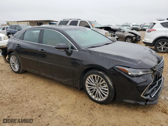 2020 Toyota Avalon Limited with VIN 4T1DZ1FB9LU045453, listed as a Copart auction lot 44980285 with 57,837 mi miles and Salvage Title. Bid and sale history available at carsss.com. Image 4.