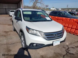 2012 Honda CR-V EX-L with VIN 5J6RM4H74CL069064, listed as a IAAI auction lot 41858153 with 196,704 mi miles. Bid and sale history available at carsss.com. Image 1.