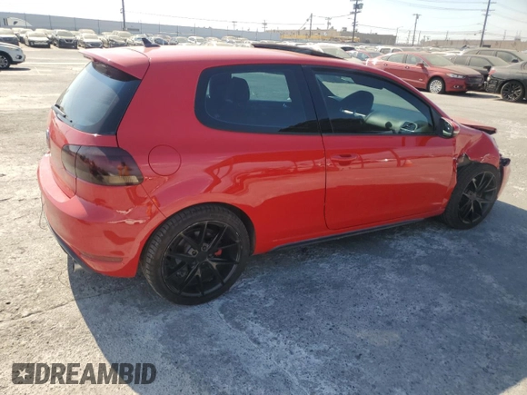 2012 Volkswagen GTI w/Conv & Sunroof z VIN WVWEV7AJ8CW148101, wystawiony jako Copart lot #74610214 z przebiegiem 154 813 mil mil oraz Szkoda całkowita • Salvage title. Historia ofert i sprzedaży dostępna na DreamBid. Obrazek 3.