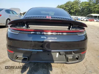 2021 Porsche 911 Carrera with VIN WP0AA2A93MS206806, listed as a Copart auction lot 58923294 with 25,088 mi miles and Salvage Title. Bid and sale history available at carsss.com. Image 6.