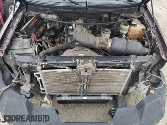 2005 Ford F-150 STX with VIN 1FTRX12W55KB45878, listed as a Copart auction lot 66160994 with 128,212 mi miles and Salvage Title. Bid and sale history available at carsss.com. Image 11.