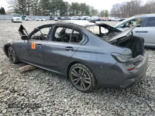 2020 BMW 3 Series M340i xDrive with VIN WBA5U9C01LA380858, listed as a Copart auction lot 45355165 with Not Provided miles and Salvage Title. Bid and sale history available at DreamBid. Image 2.