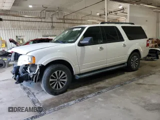 2017 Ford Expedition Max XLT z VIN 1FMJK1JTXHEA34387, wystawiony jako Copart lot #59772305 z przebiegiem 110 246 mil mil oraz Szkoda całkowita • Salvage title. Historia ofert i sprzedaży dostępna na DreamBid. Obrazek 1.